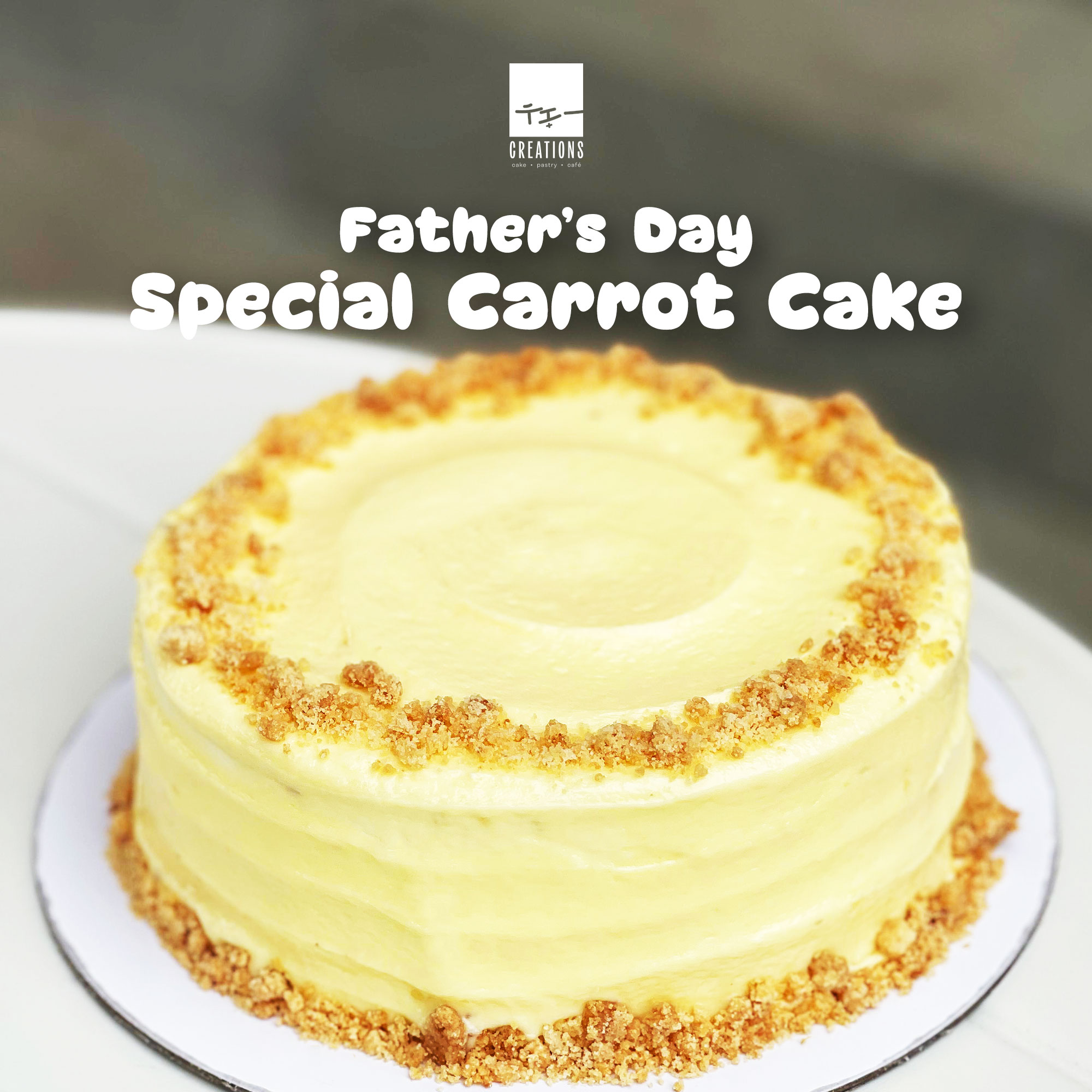 Father's Day Special Carrot Cake