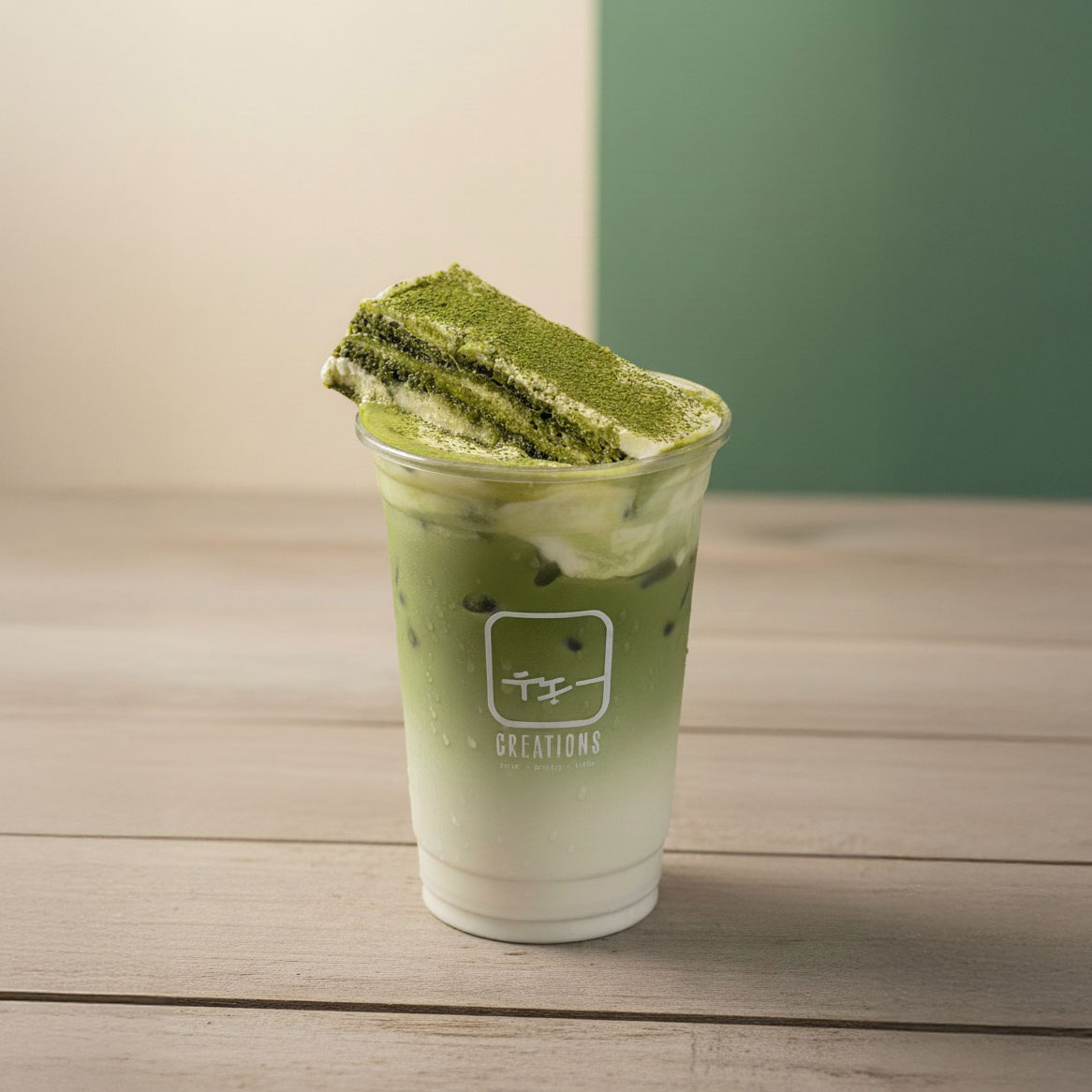Matcha Tiramisu Latte