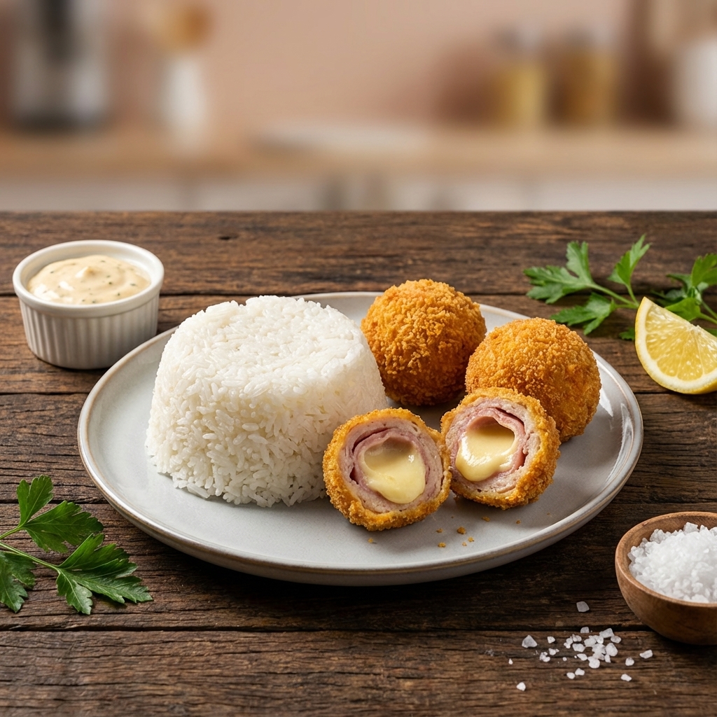 Chicken Cordon Bleu Balls