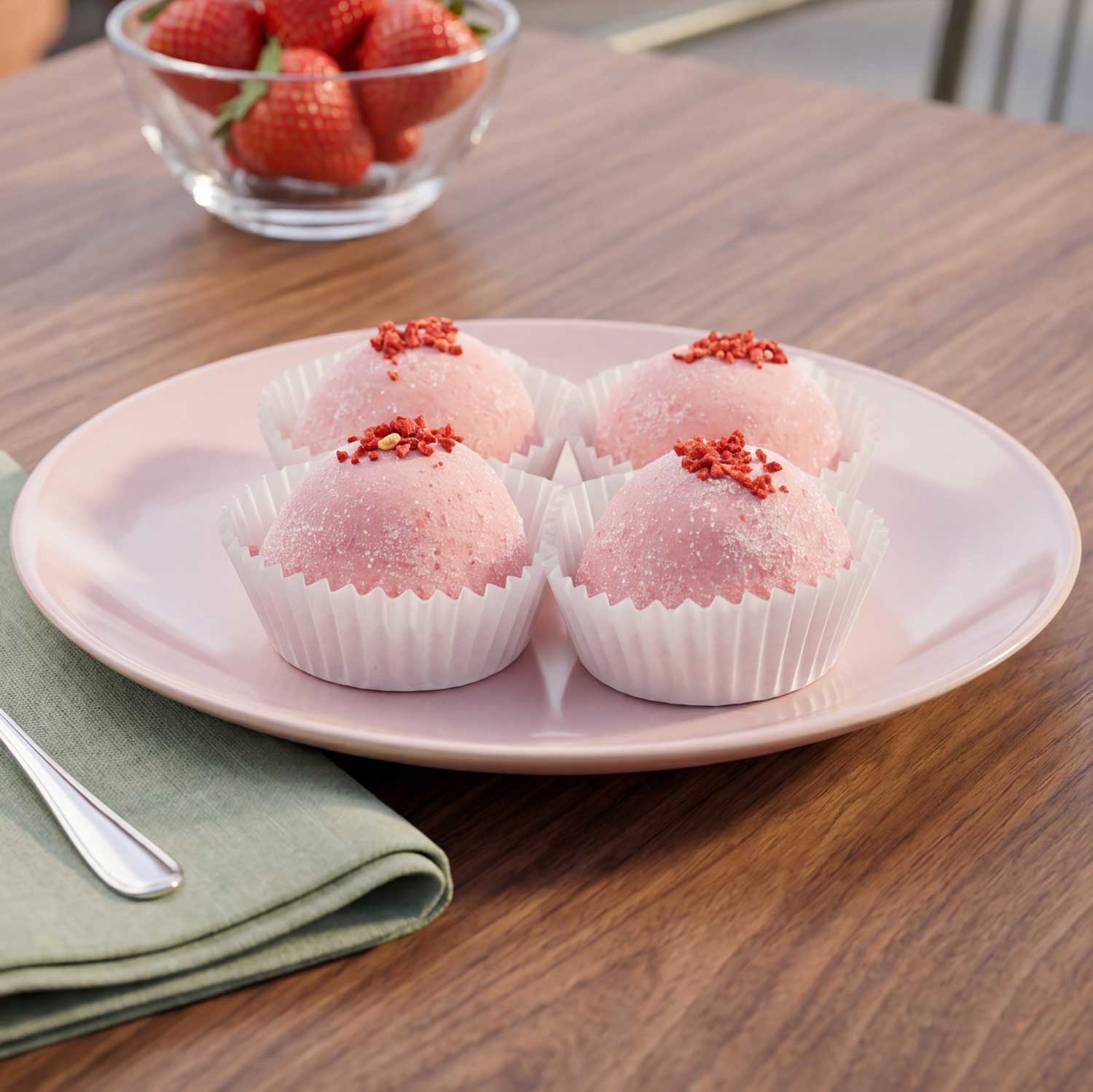 Strawberry Chewy Cookie